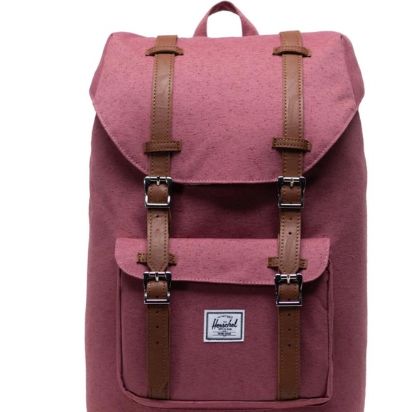 Herschel Little America Mid-Volume Deco Rose Slub - Picture 2 of 5
